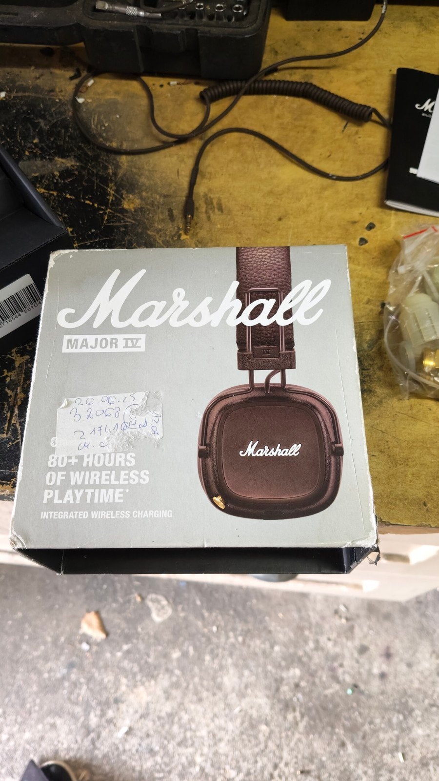 Marshall Major IV Draadloze On-Ear Koptelefoon