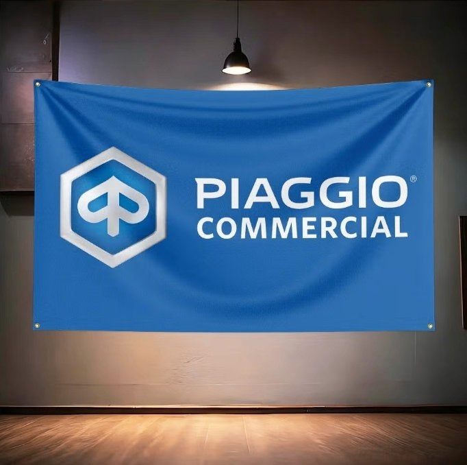 Grote vlaggen Piaggio (150x90cm), Ophalen of Verzenden, Nieuw