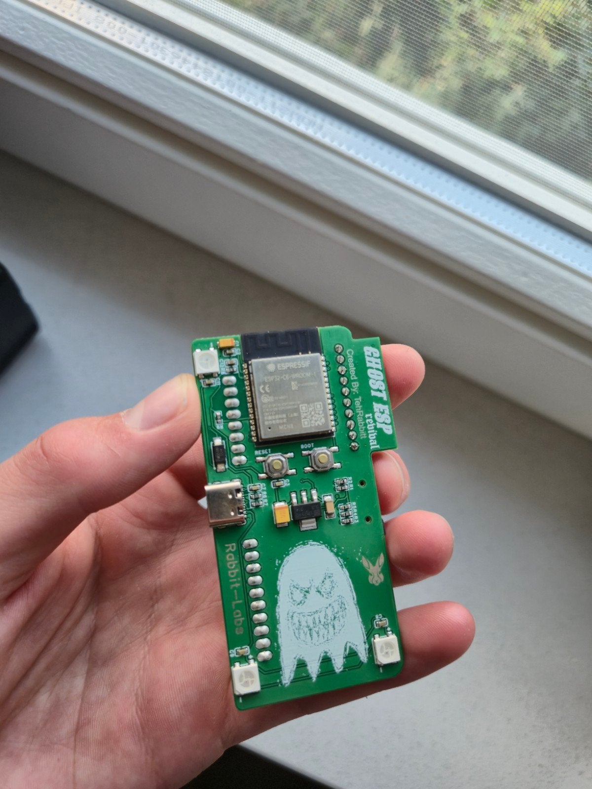Rabbit Labs Ghost board ESP32 C6 GPIO, Computers en Software, Netwerkkaarten, Ophalen of Verzenden