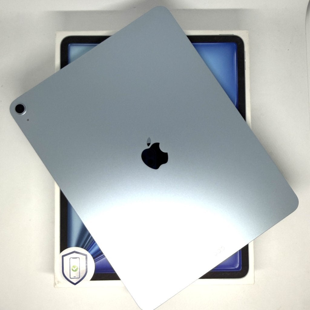 iPad Air 6e 13 inch M3 256GB grijs /krasvrij /100% batt /gar, Computers en Software, Apple iPads, Apple, Zo goed als nieuw, Support@apple.com