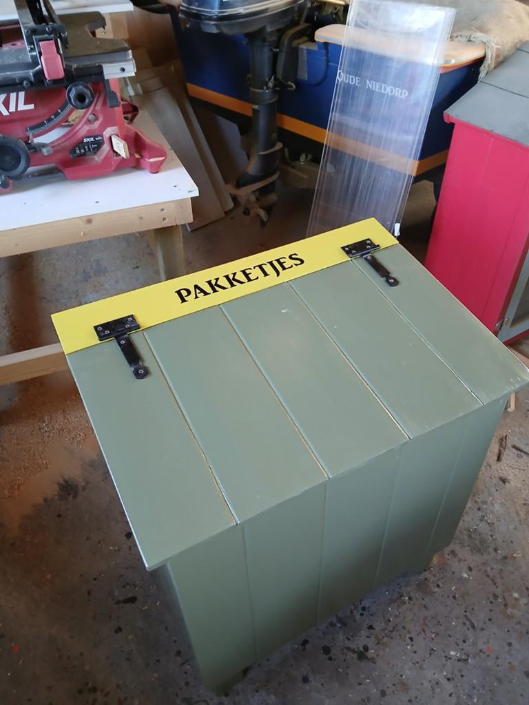 Pakketbrievenkist., Ophalen of Verzenden, Nieuw, Hout, Overige typen