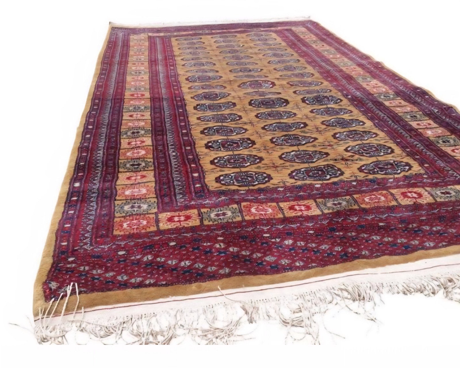 Prachtig handgeknoopt Oosters tapijt, Gebruikt, 100 tot 150 cm, Ophalen of Verzenden, 150 tot 200 cm