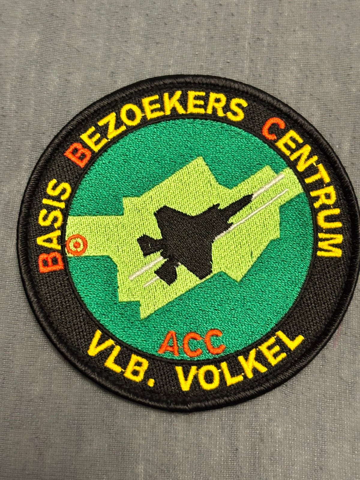 Embleem basis bezoekers centrum ACC volkel AB, Verzenden, Luchtmacht, Nederland, Embleem of Badge