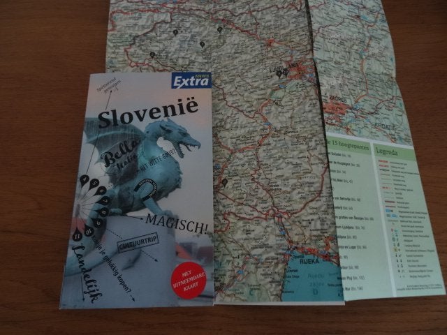 Slovenie ; anwb extra reisgids , met wegenkaart, Boeken, Reisgidsen, Europa, Ophalen of Verzenden, Zo goed als nieuw, Reisgids of -boek