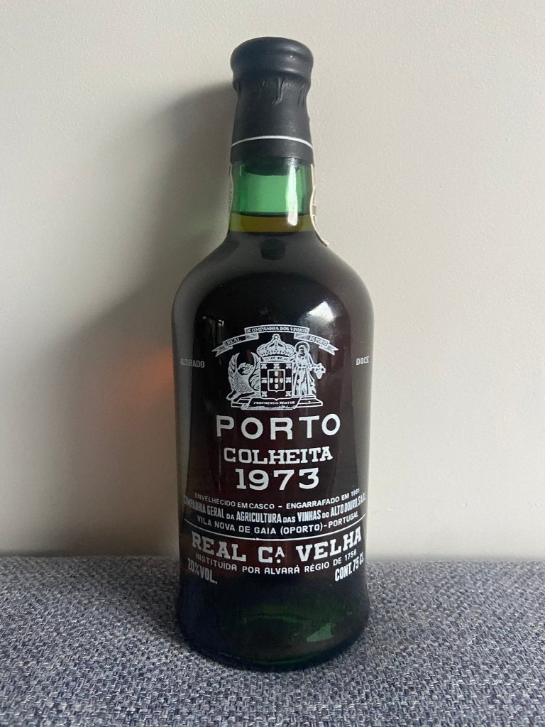 Port Real Ca. Velha 1973 Colheita, Nieuw, Ophalen of Verzenden, Overige gebieden, Port
