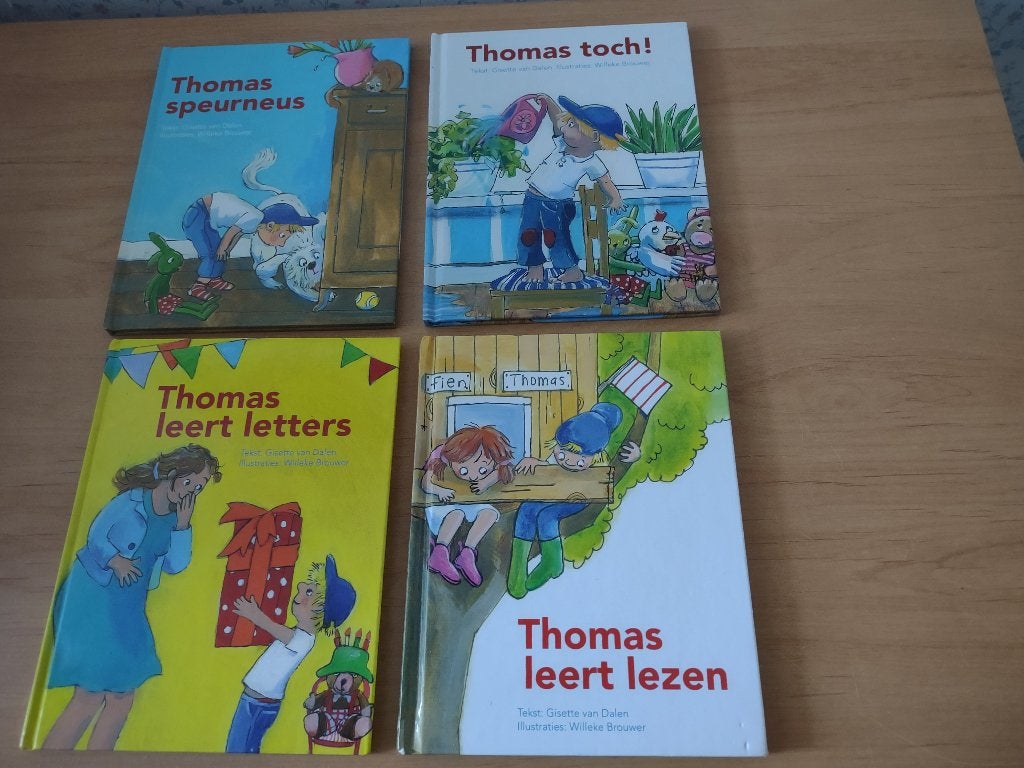 Thomas (4x)- Gisette van Dalen, Ophalen of Verzenden, Gelezen, Fictie algemeen