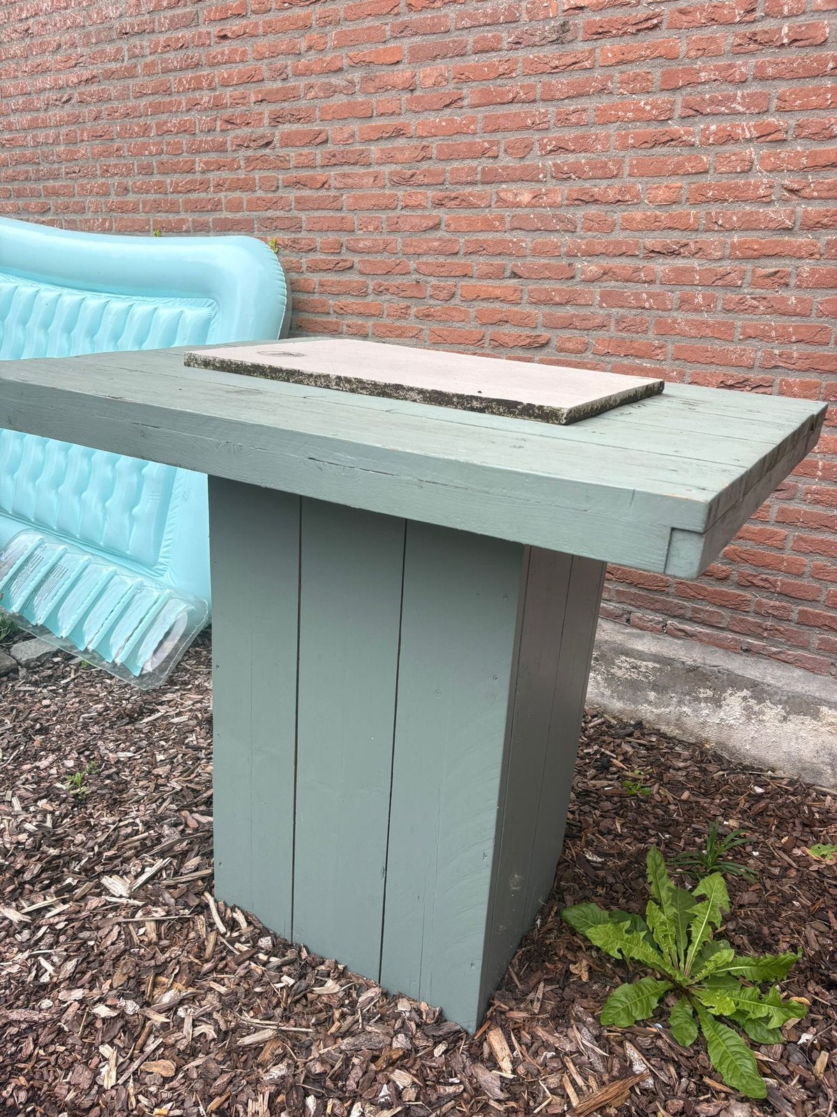 Unieke statafel / biertafel met ingebouwde bierkoeler, Ophalen, Zo goed als nieuw