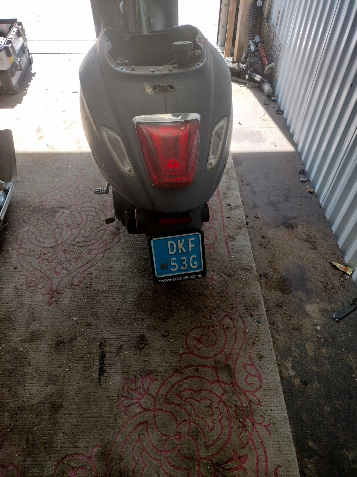 Vespa Sprint  met nummers zonder frame, Ophalen of Verzenden, Zo goed als nieuw, Benzine, Overige modellen