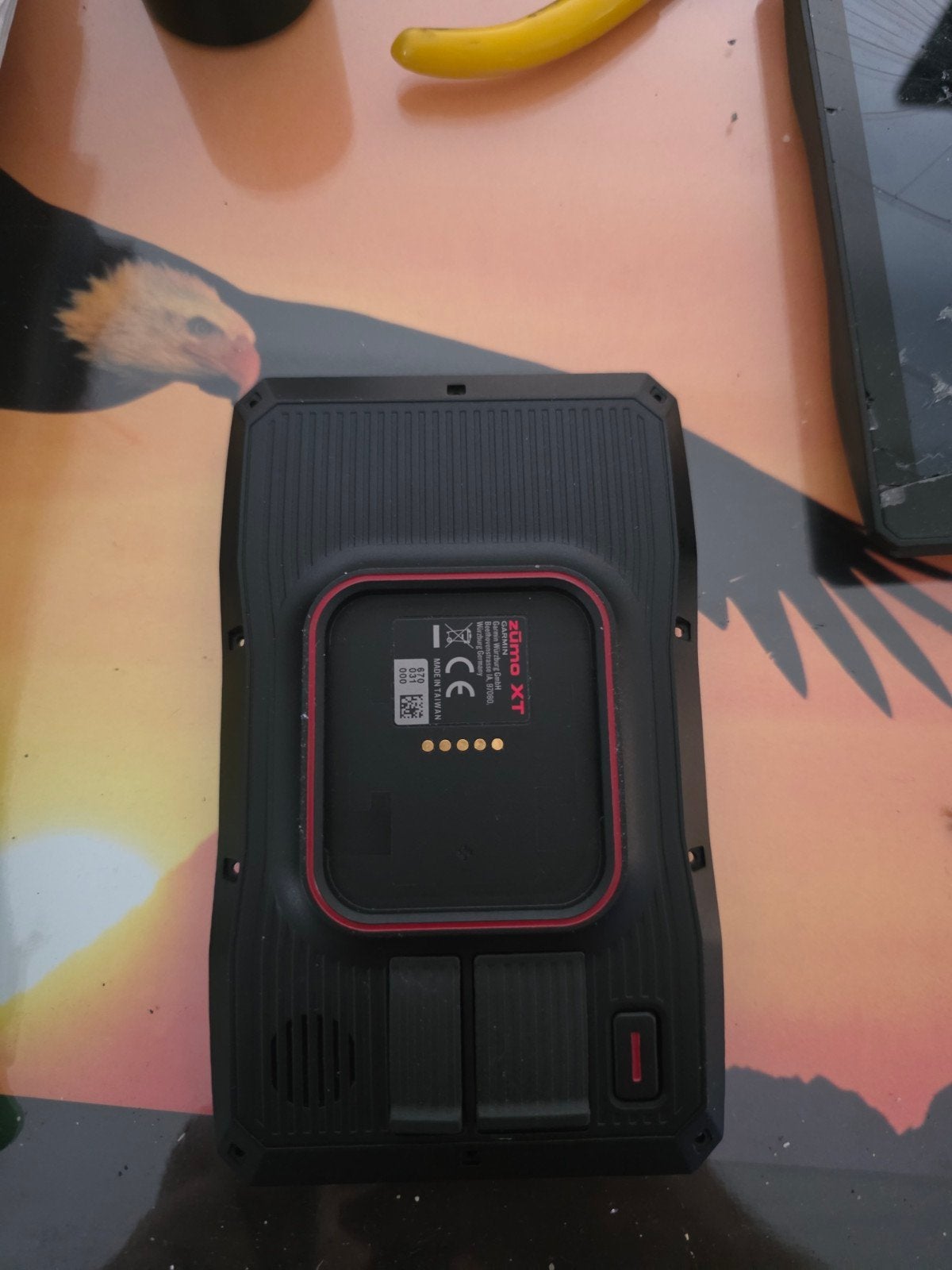 Garmin Zumo XT1 - Defecte unit voor onderdelen (achterkant), Ophalen
