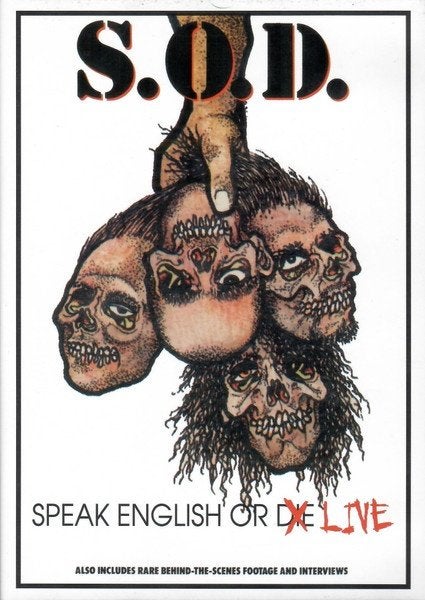 S.O.D. – Speak English Or Live  DVD  Nieuw  Geseald, Engels, Vanaf 16 jaar, Engels, Ophalen of Verzenden