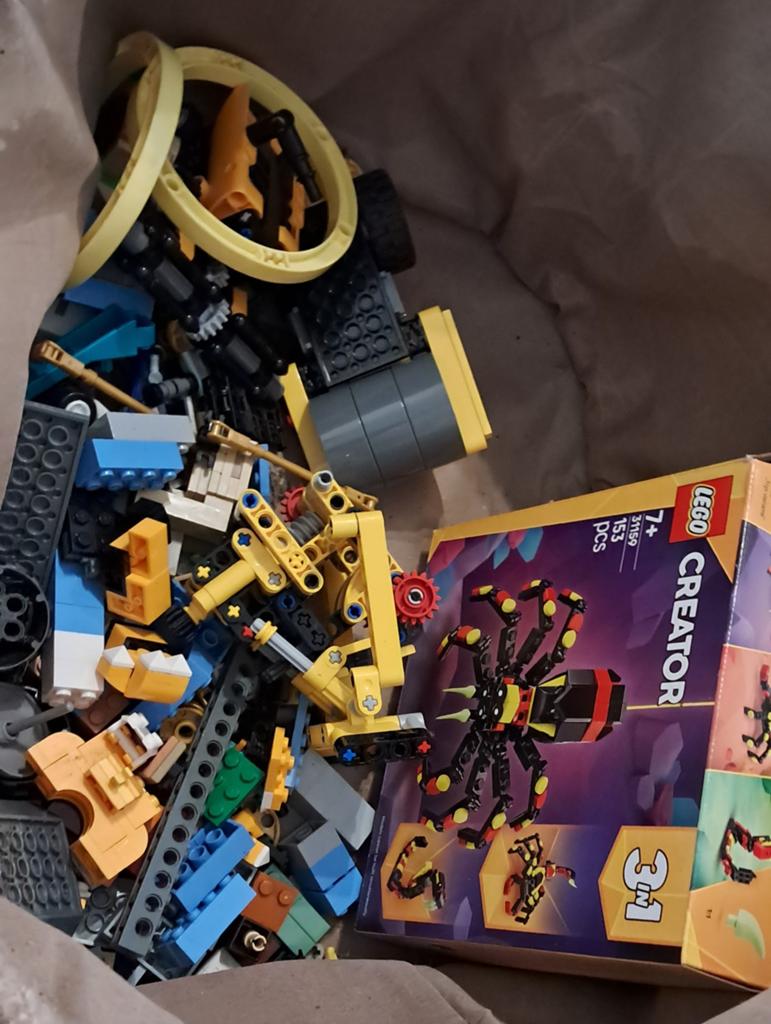 Lego Creator 31159 Insecten en losse stenen, Gebruikt, Lego, Ophalen of Verzenden, Inclusief instructies