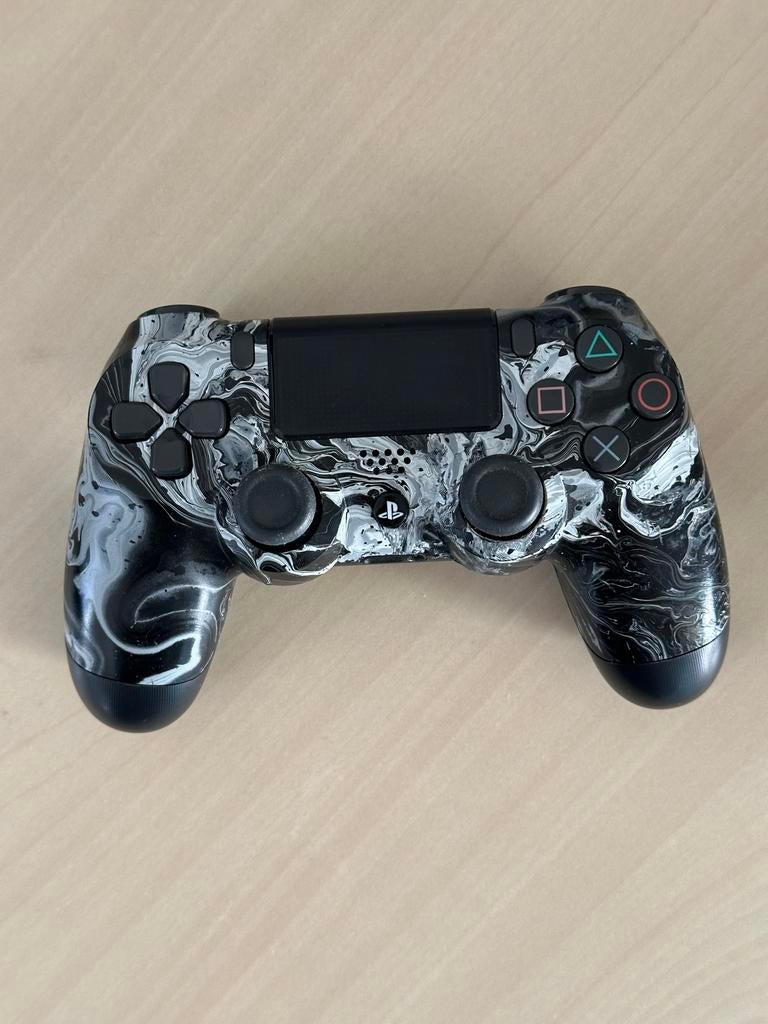 Custom Hydro Dipped PS4 Controller - Uniek Design, Ophalen of Verzenden, Zo goed als nieuw, Controller, PlayStation 4