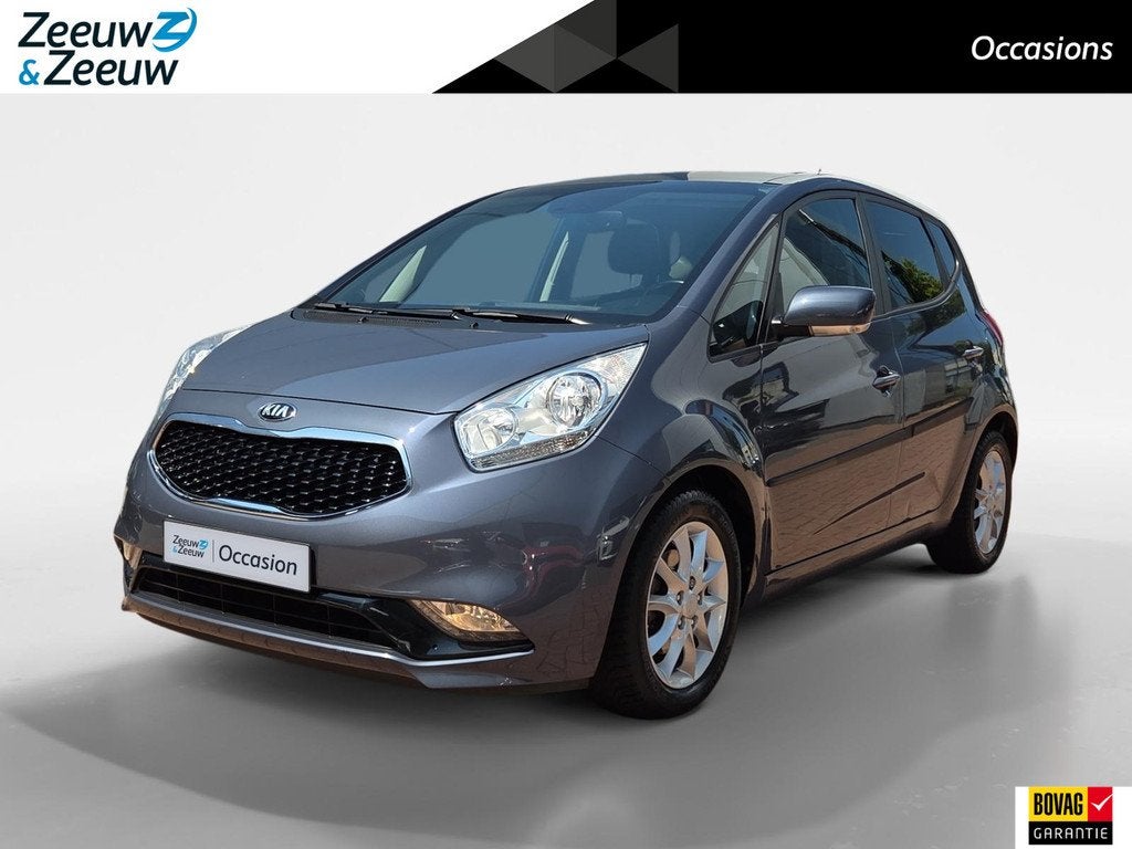 Kia Venga 1.6 ExecutiveLine Automaat | 1 Eigenaar | Panorama, Auto's, Kia, 12 maanden, Gebruikt, 4 cilinders, Blauw