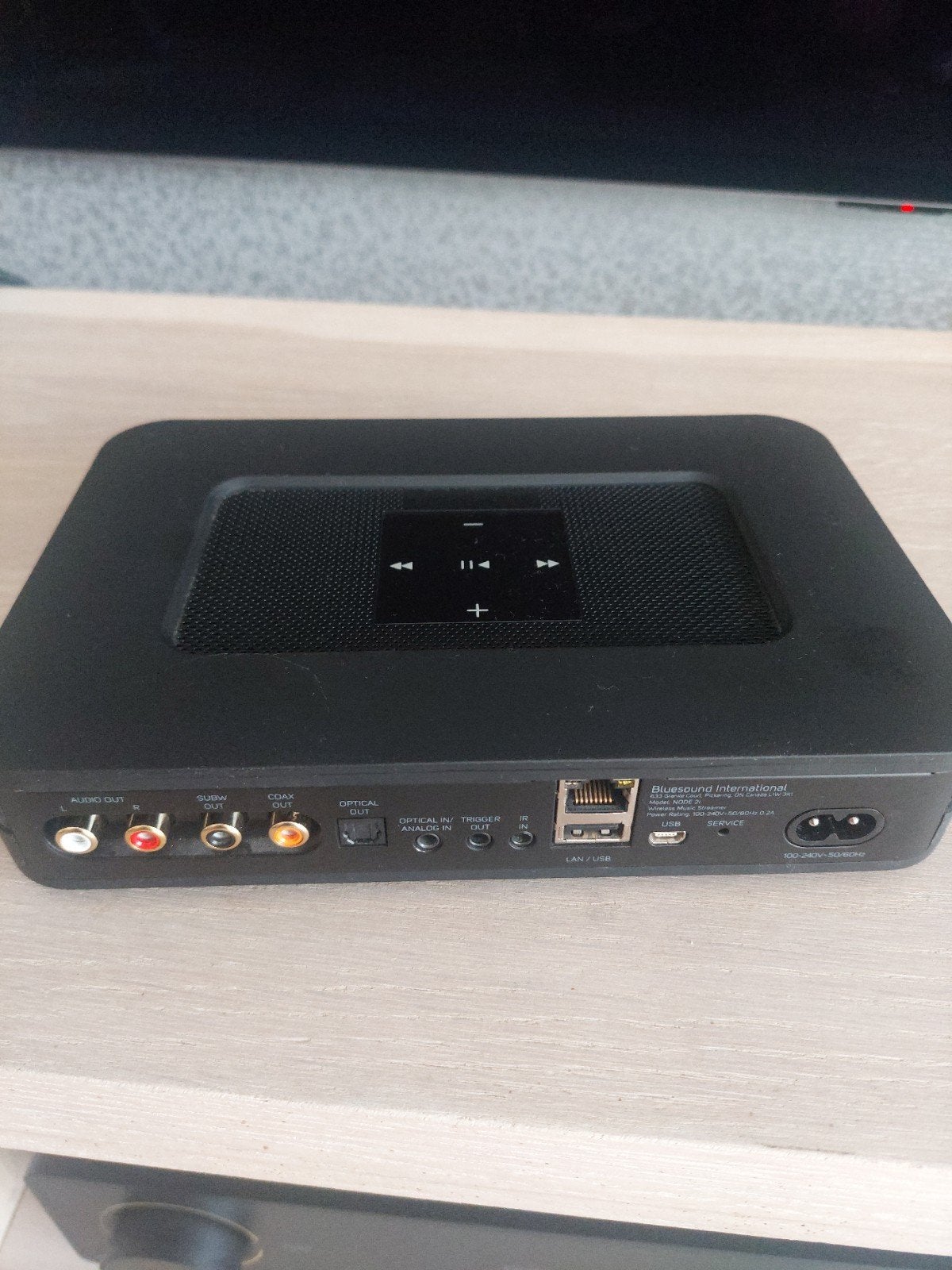 bluesound node 2I, Ophalen, Gebruikt