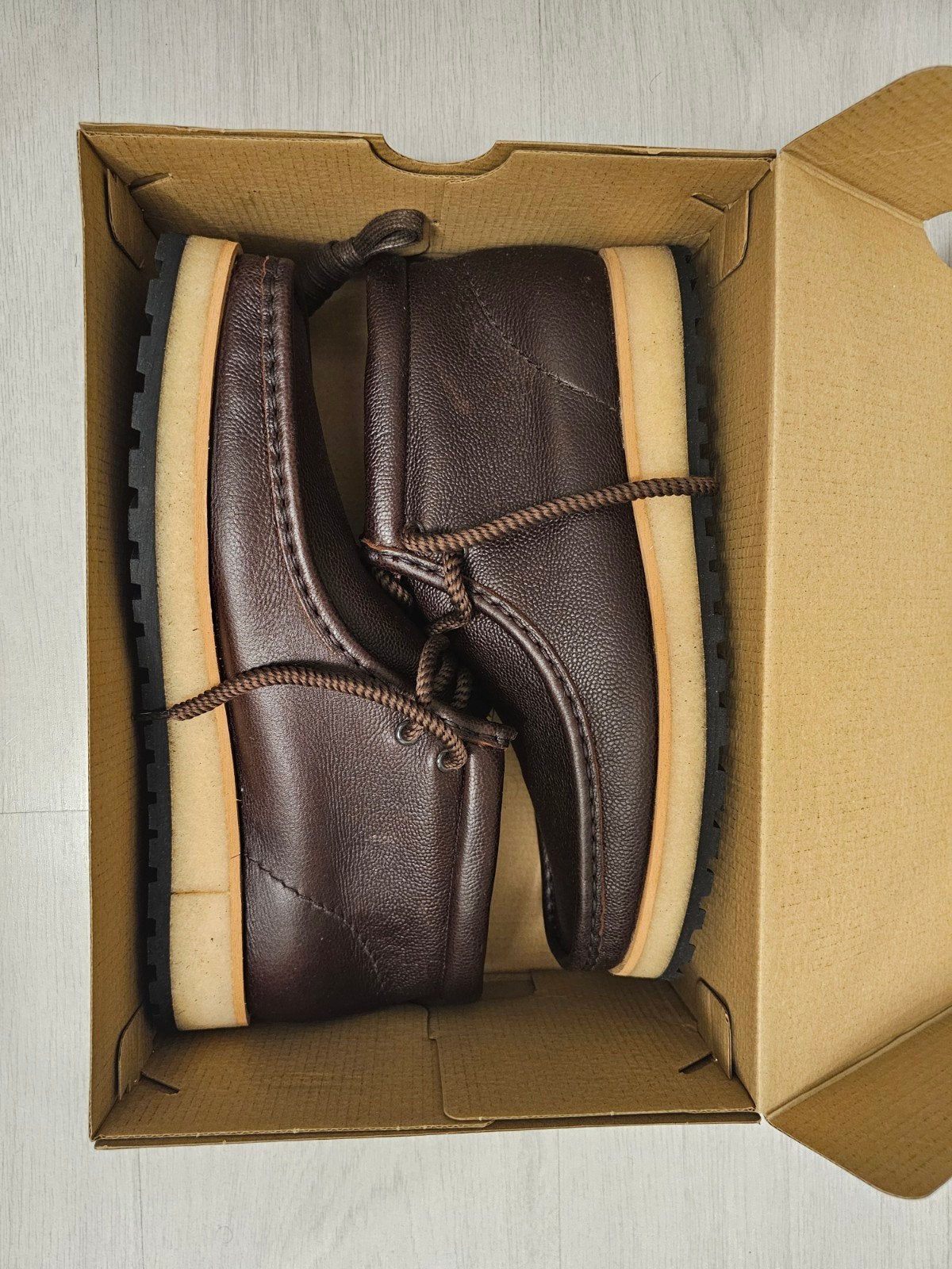 Clarks Originals Wallabee Scout - Nieuw in doos, Bruin, Overige typen, Nieuw, Ophalen of Verzenden