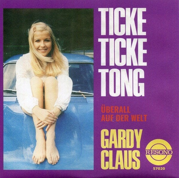 Nieuwpersing vinylsingle gardy claus gezocht, Ophalen of Verzenden, Zo goed als nieuw, Overige formaten, Levenslied of Smartlap