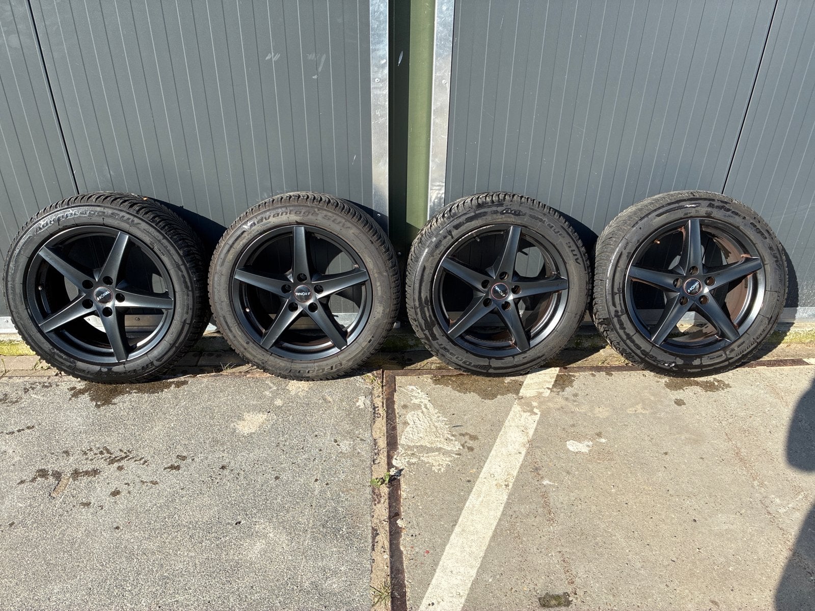 Vw T6 Ronal velgen  voor bus of camper All-Season banden, 18 inch, Gebruikt, Banden en Velgen, Ophalen of Verzenden
