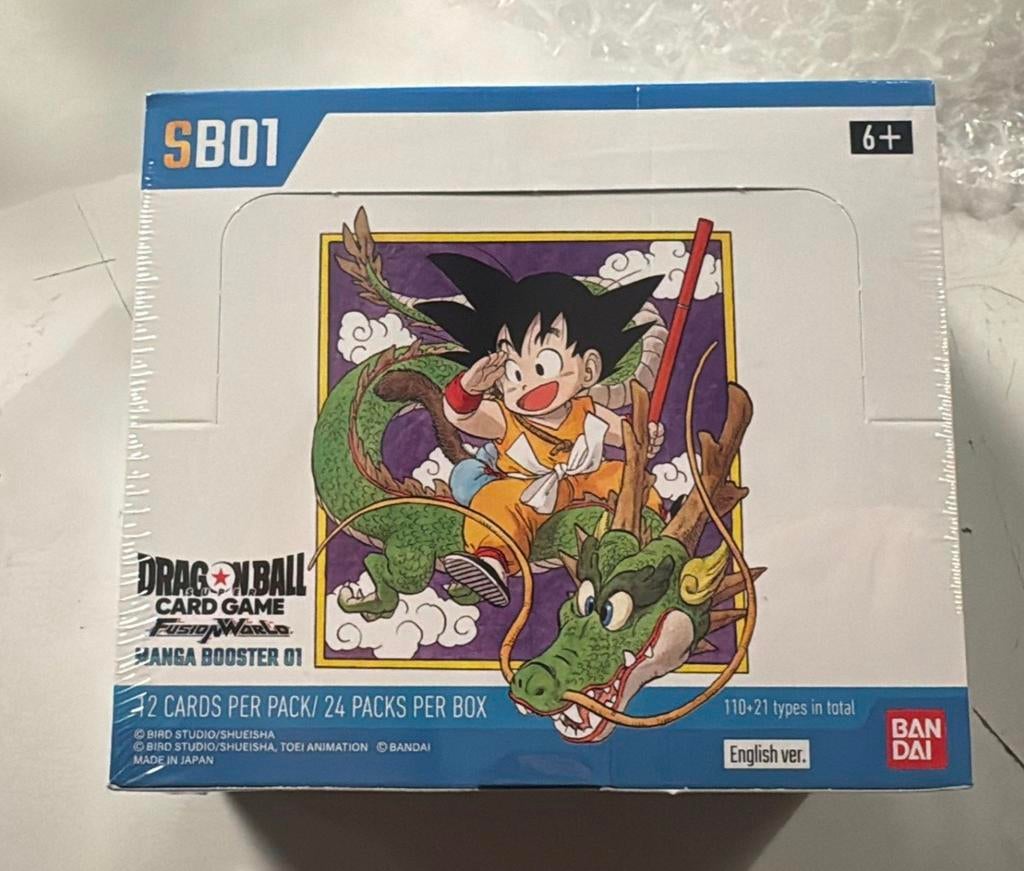 Dragonball Card Game Fusion World Manga Booster 01 SB01, Ophalen of Verzenden