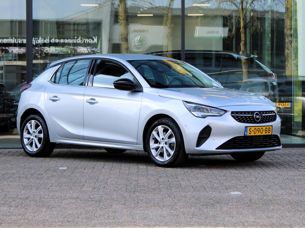 Opel Corsa 1.2 Elegance | Apple Carplay / Camera / Cruise, Gebruikt, 49 €/maand, Handgeschakeld, 3 cilinders