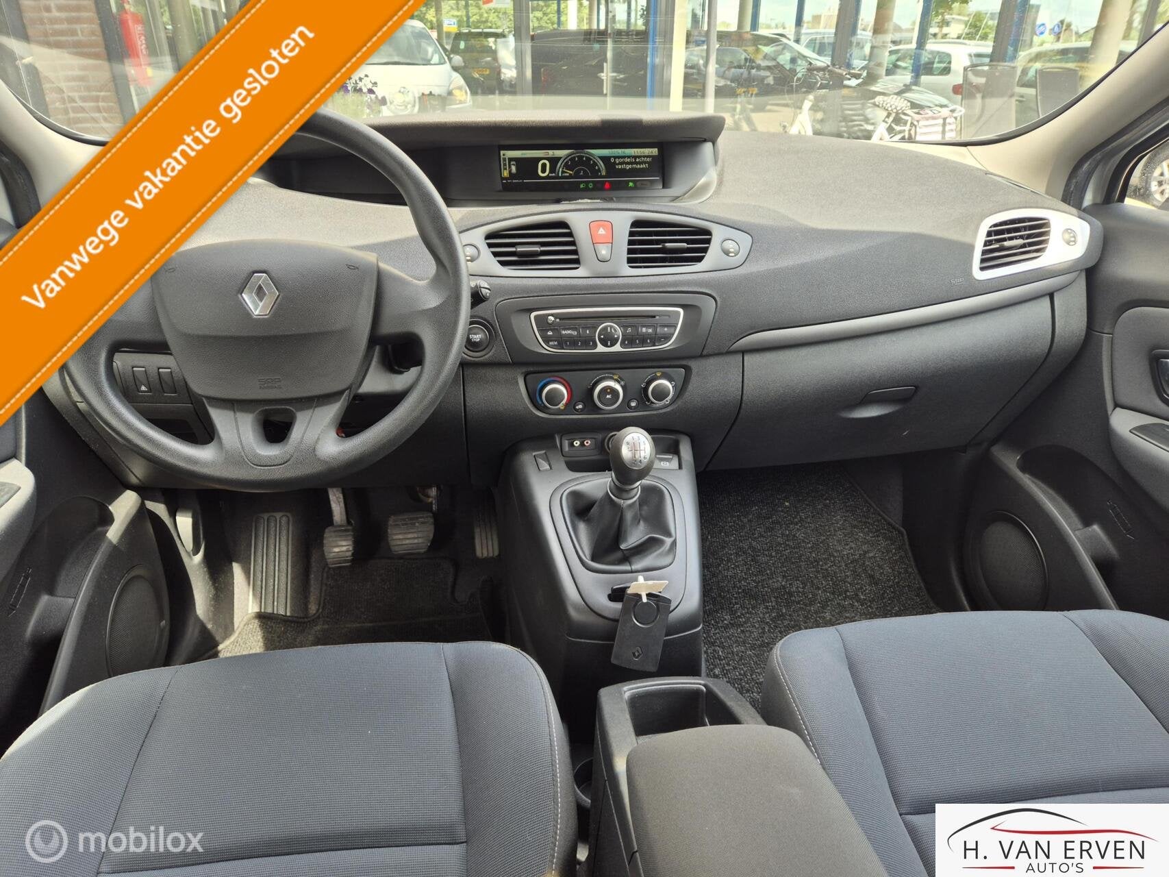 Renault Scenic 1.6 AIRCO 74000KM NAP 2E EIGENAAR, Auto's, Renault, Voorwielaandrijving, 1295 kg, 4 cilinders, 14 km/l