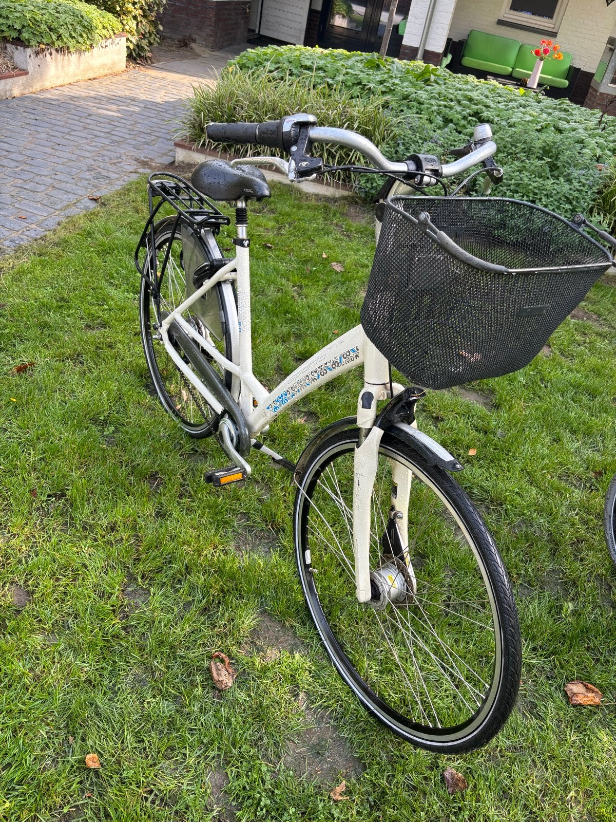 Damesfiets Marathon 8.0 met mandje, Overige merken, Versnellingen, Ophalen of Verzenden, Trommelrem