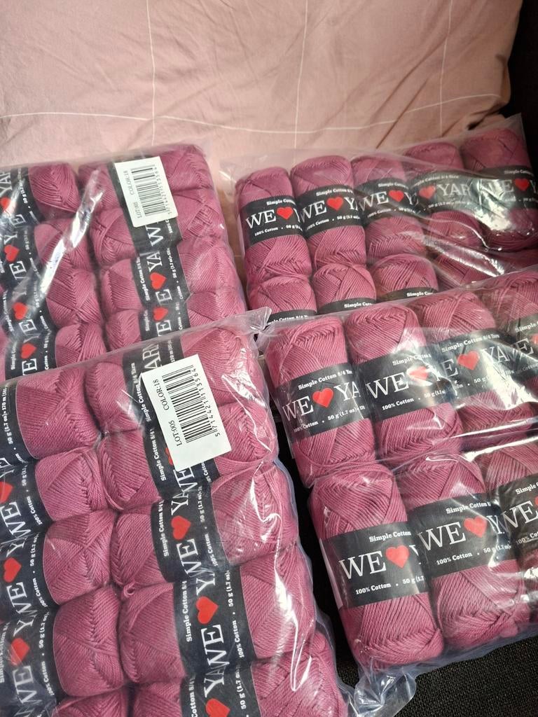 We love yarn, Ophalen of Verzenden, Nieuw, Breien of Haken, Wol of Garen