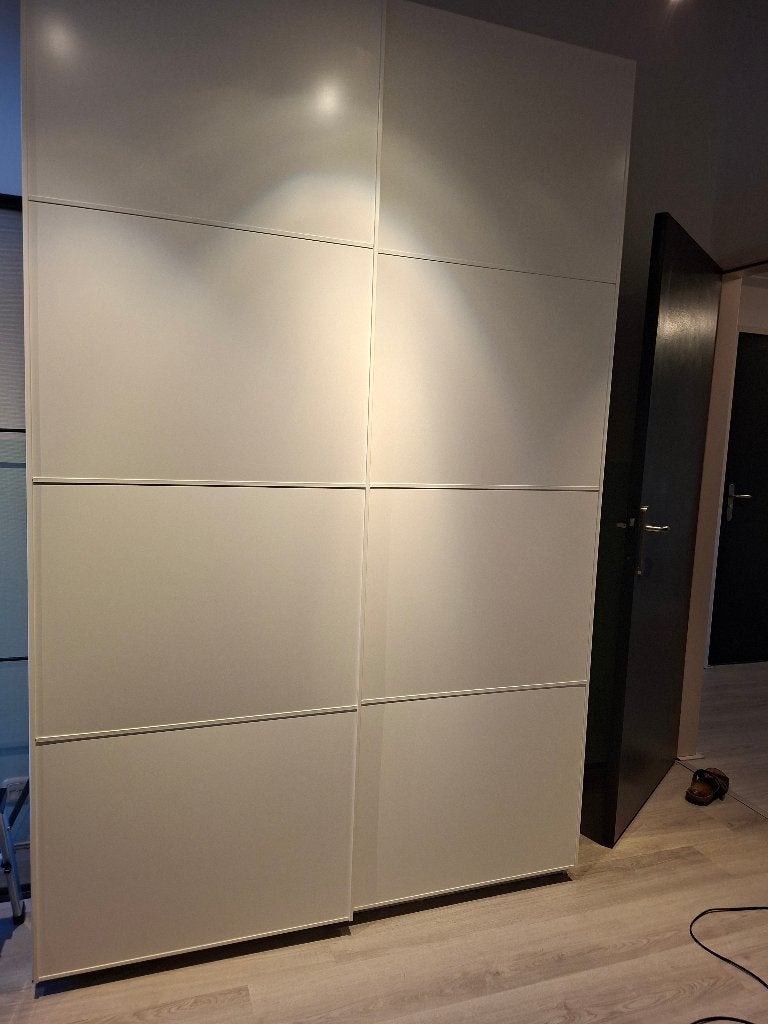 Ikea Pax kast met schuifdeuren, Ophalen, Met deur(en), Gebruikt, 100 tot 150 cm