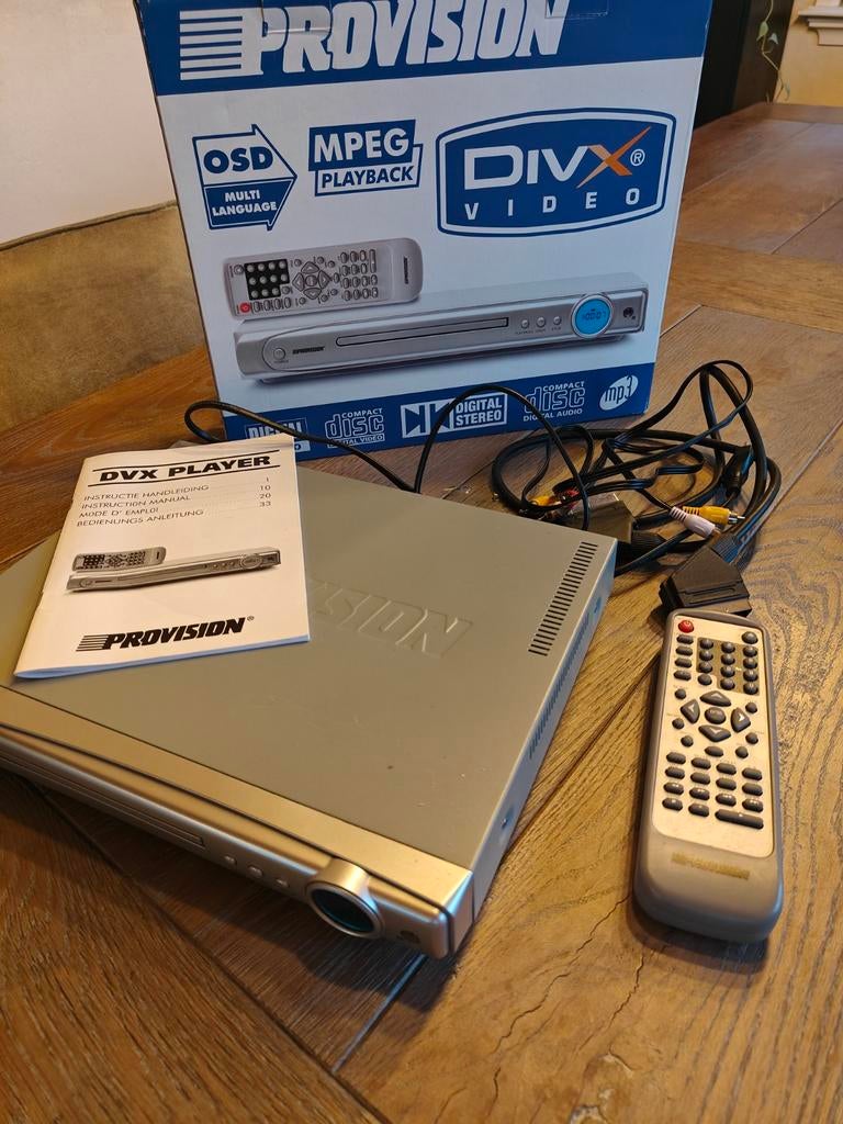 Provision DVD Speler - DivX, MPEG, MP3 Playback, Ophalen, Gebruikt, Dvd-speler, Overige merken