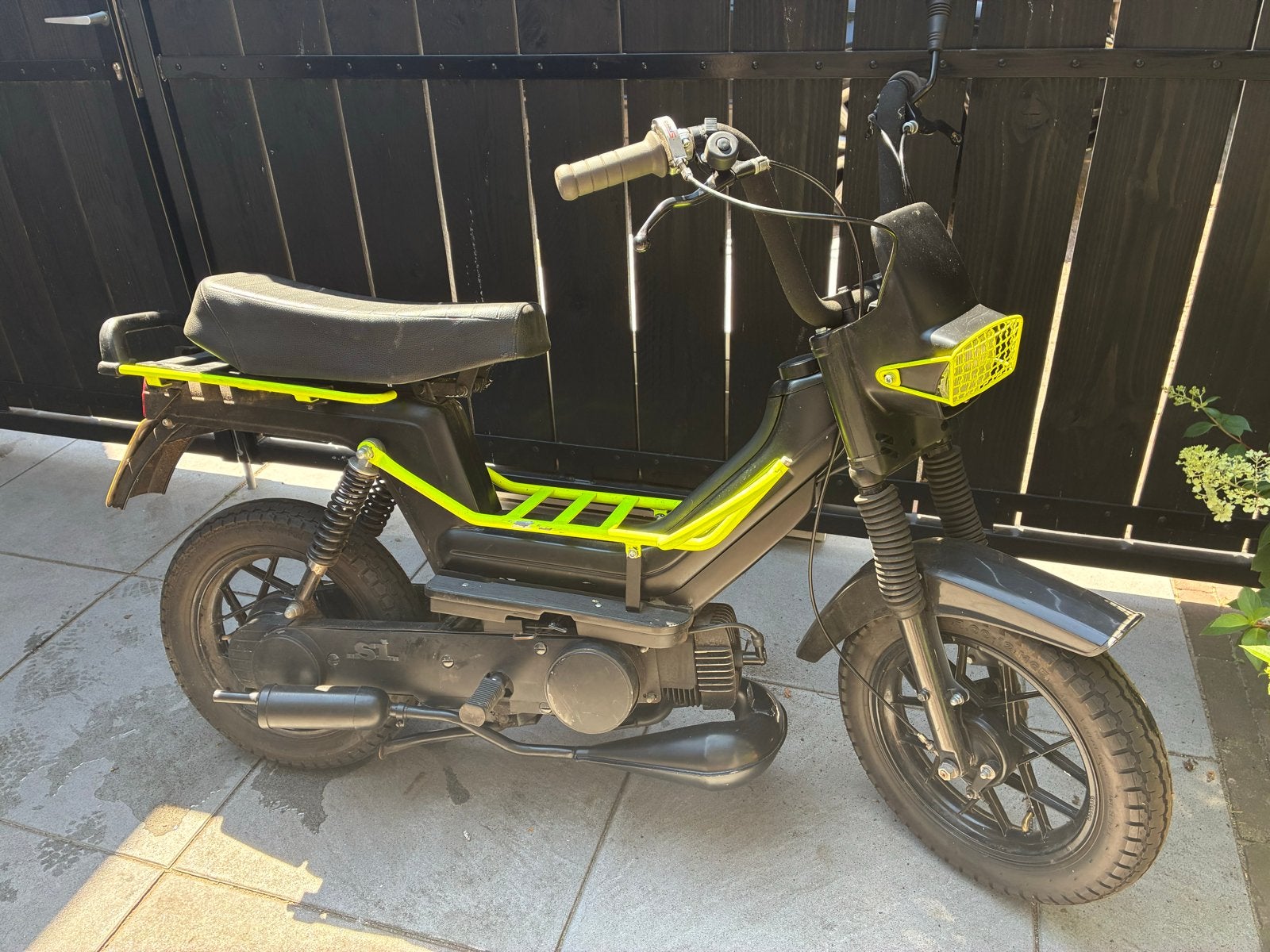 Gilera Citta met Vespa Si frame - Geel kenteken, Fietsen en Brommers, Brommers | Overige merken, Gebruikt, Maximaal 45 km/u, Ophalen