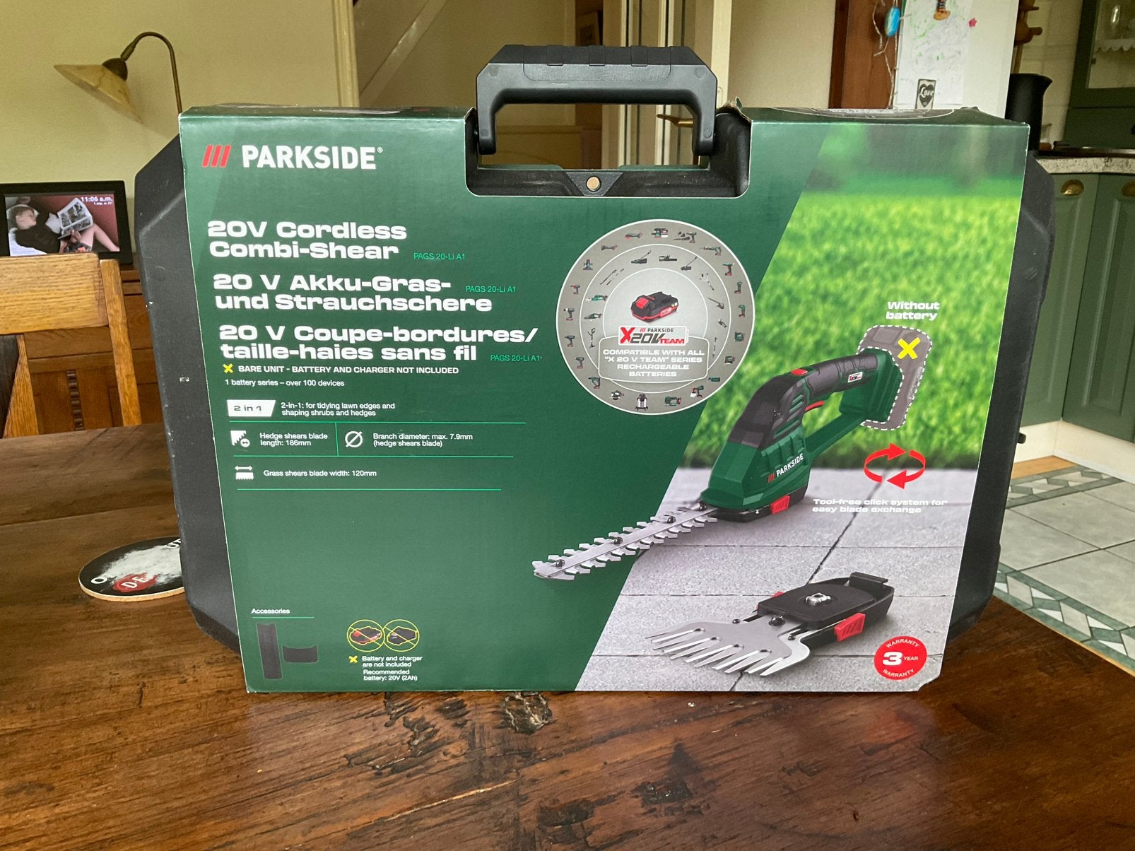 Parkside combi nieuw(bingo prijs), Ophalen of Verzenden, Nieuw, 1200 watt of meer, Overige typen