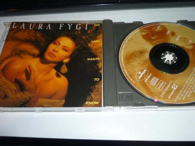 Laura Fygi de cd the lady wants to know, Verzenden, 1980 tot heden, Zo goed als nieuw, Jazz