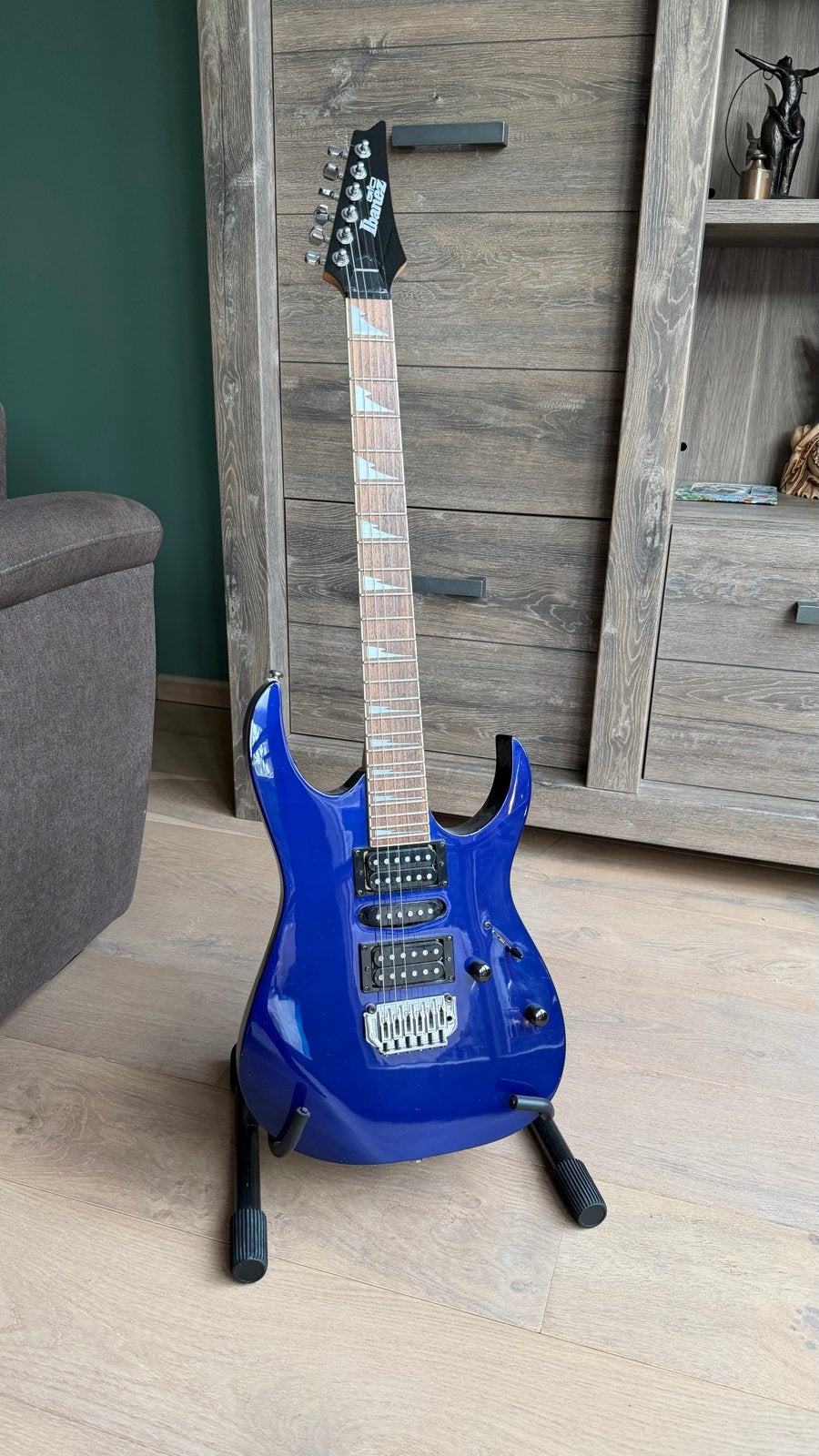Ibanez elektrische gitaar, Ophalen of Verzenden, Zo goed als nieuw, Solid body, Ibanez