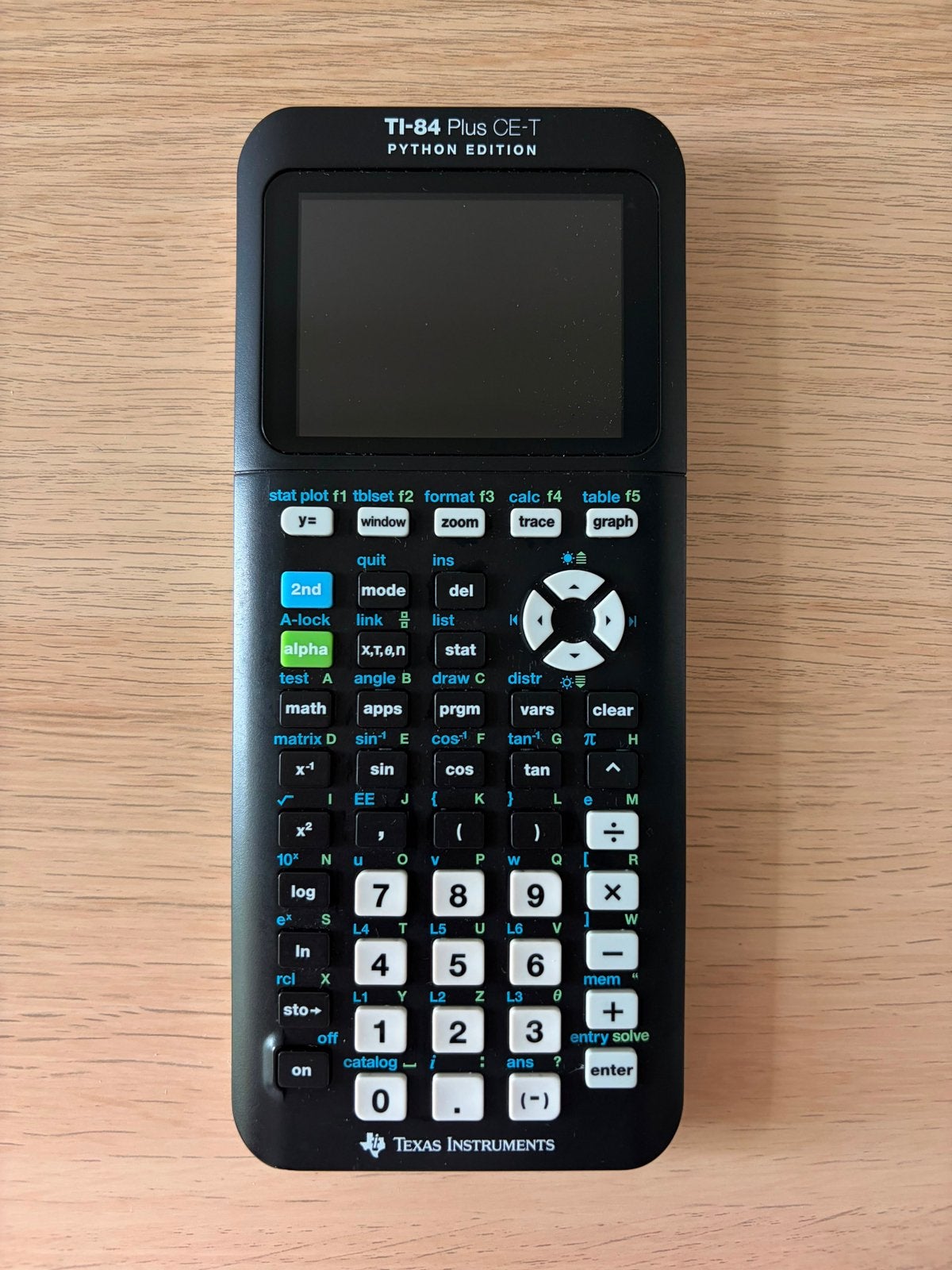 TI-84 Plus CE-T Python Edition Grafische Rekenmachine, Ophalen of Verzenden, Grafische rekenmachine, Zo goed als nieuw