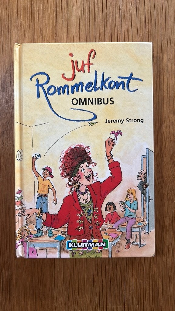 Kinderboek Jeremy Strong - Juf rommelkont omnibus, Boeken, Ophalen of Verzenden, Zo goed als nieuw, Jeremy Strong, Fictie