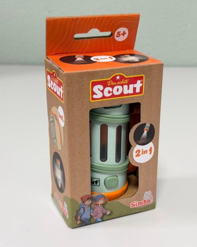 Scout - 2-In-1-Kinderen-Zaklamp - Buiten-Spel-Uitrusting, Nieuw, Ophalen of Verzenden, H, H