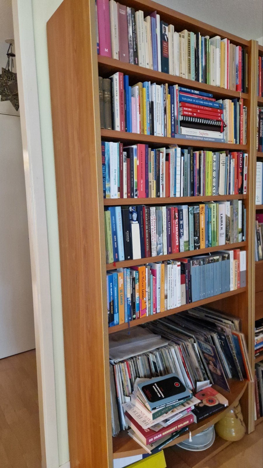 boekenkast, Gebruikt, 100 tot 150 cm, 200 cm of meer, Ophalen of Verzenden
