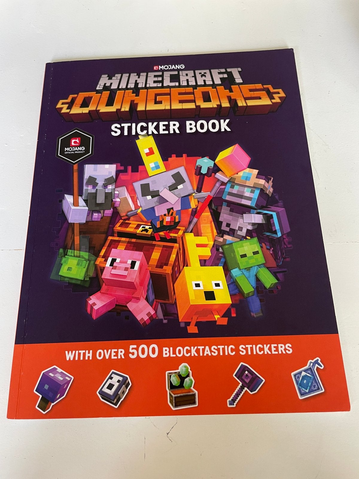 Minecraft Dungeons Sticker Boek, Ophalen, Nieuw, Overige typen