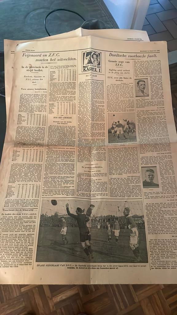 Krant uit 1932, Ophalen of Verzenden, 1920 tot 1940, Krant