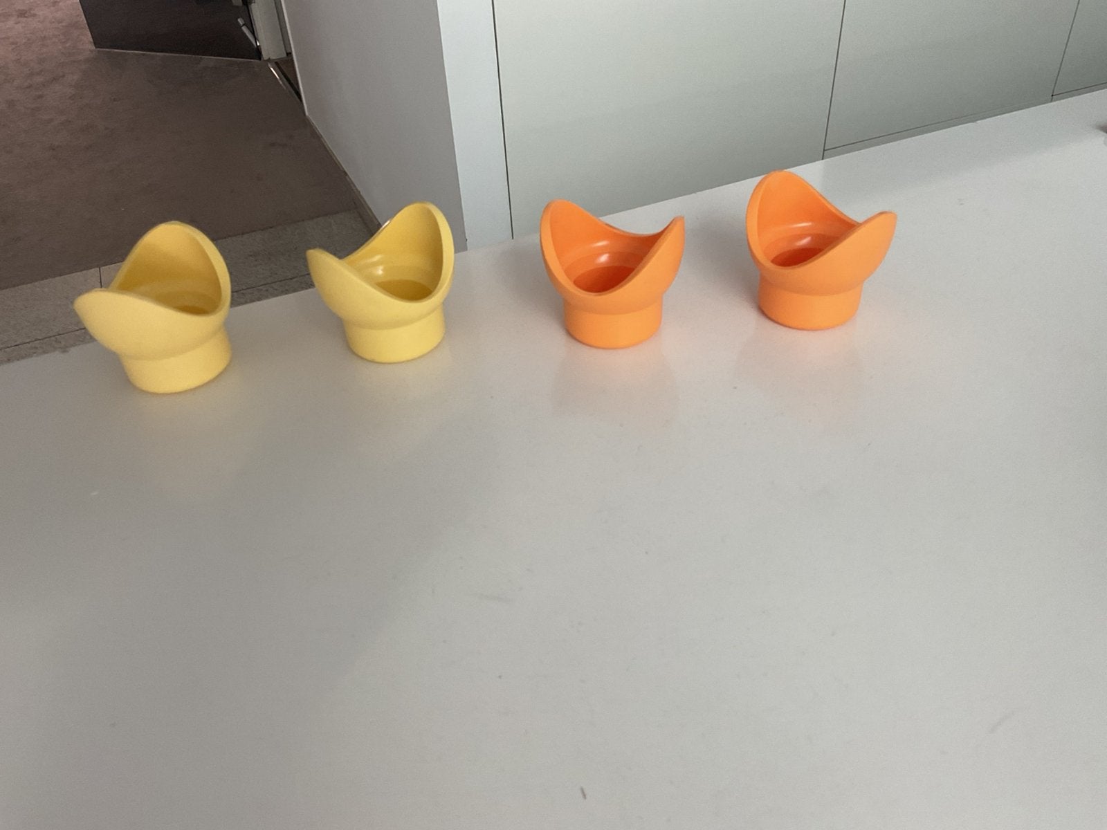 Tupperware moderne eierdopjes voor 4 eieren, Ophalen, Zo goed als nieuw, Overige typen
