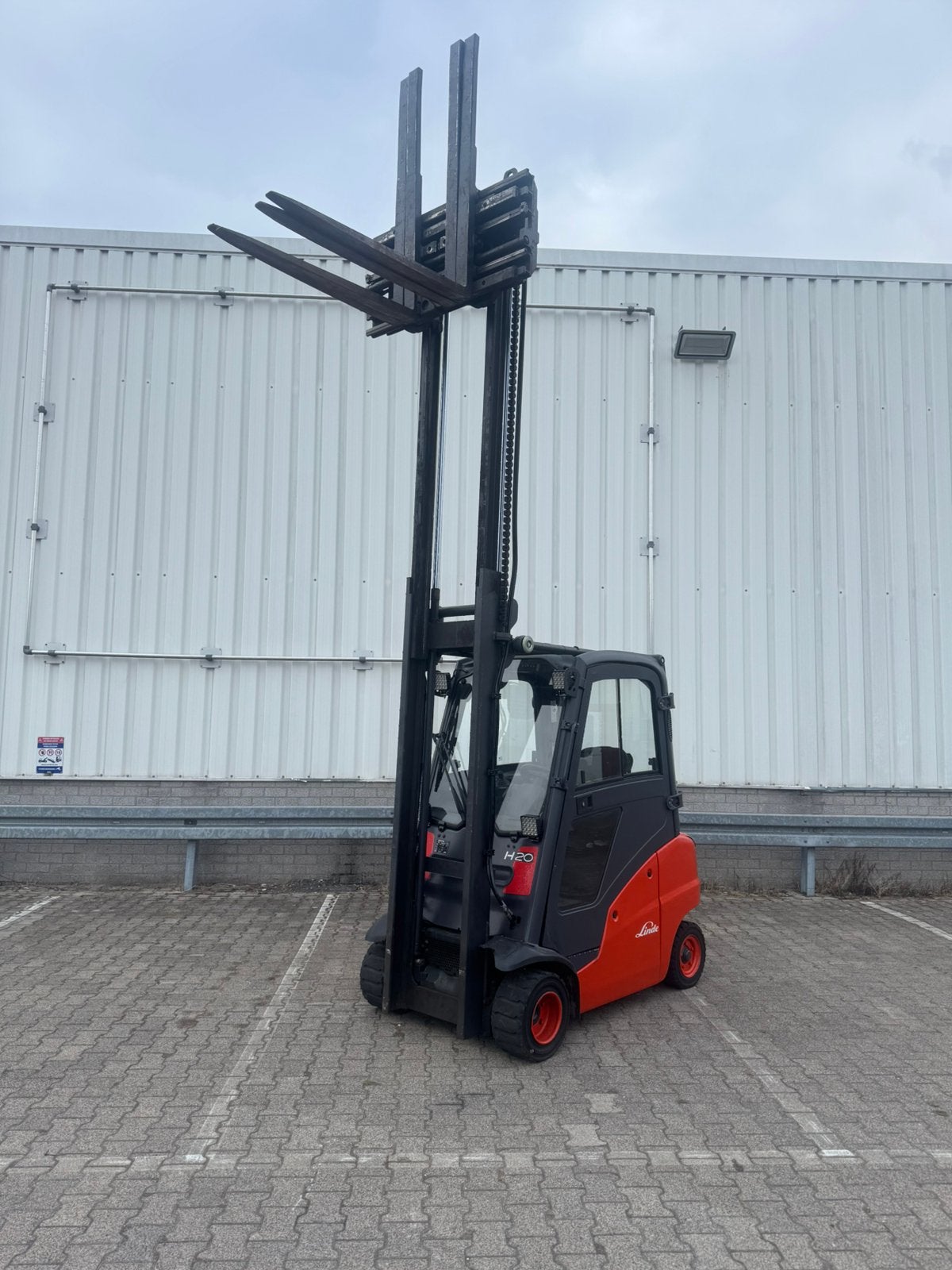 Linde H20d 2008 Diesel kaup vorkversteller sideshift, 1000 tot 2000 kg, Ophalen, Diesel, Heftruck