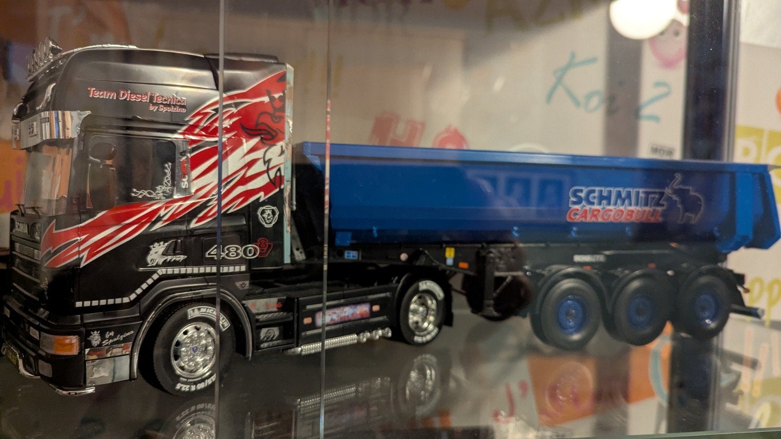 Modelvrachtwagens: Scania en MAN (schaalmodellen) ITALERI, 1:32 tot 1:50, Zo goed als nieuw, Truck, Ophalen