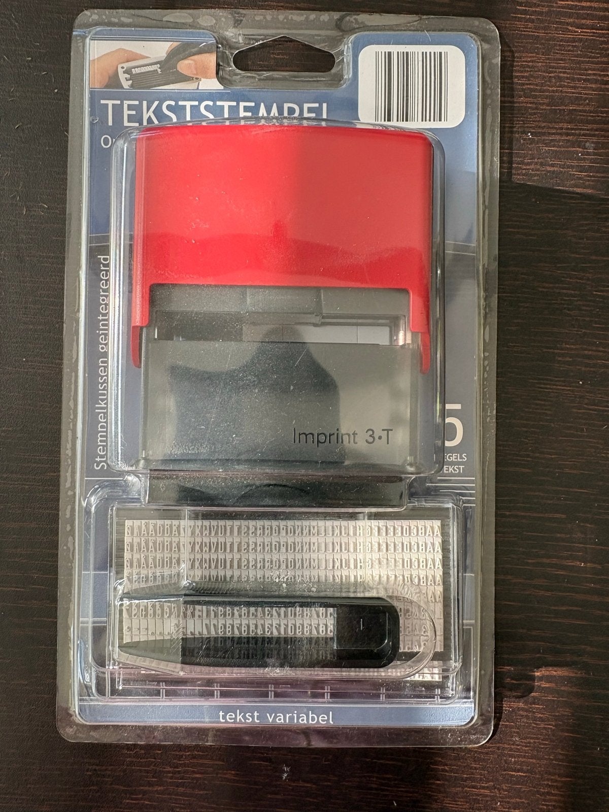 Nieuw tekst stempel, Ophalen of Verzenden, Nieuw