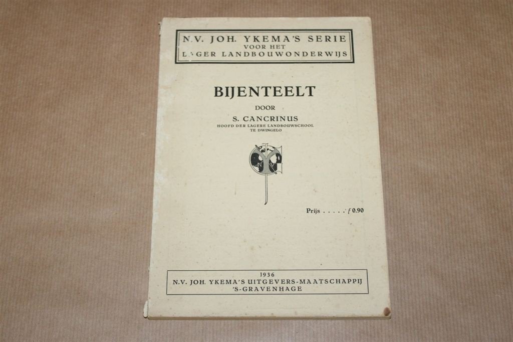 Bijenteelt - Zeldzame oude uitgave 1936 !!, Ophalen of Verzenden, Gelezen
