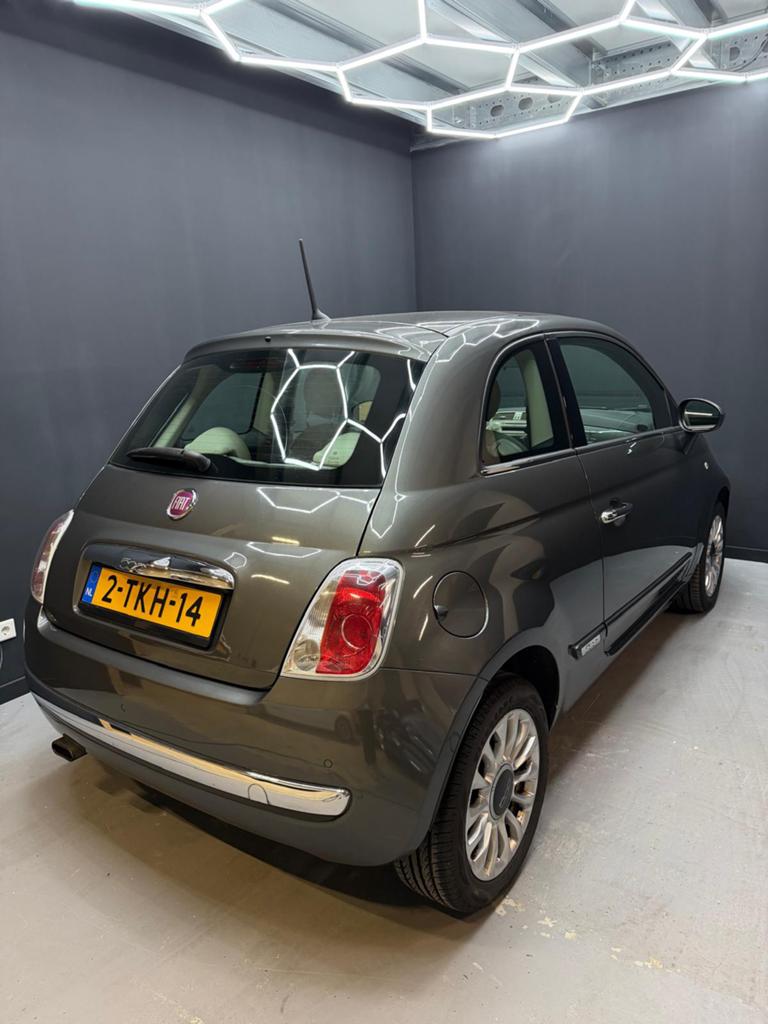 Fiat 500 0.9 Twinair 2014 Grijs, Voorwielaandrijving, Stof, 905 kg, Origineel Nederlands