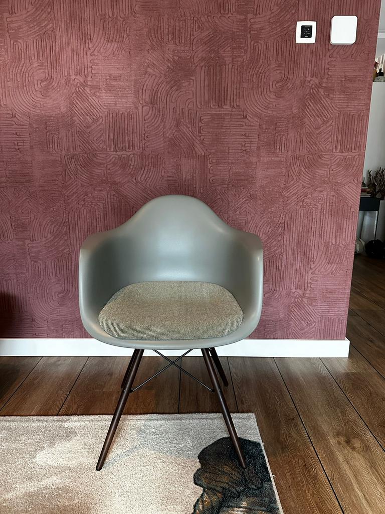 Vitra Eames DAW stoel, Ophalen, Zo goed als nieuw, Wit, Eén
