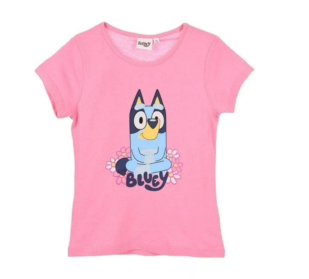 Bluey T-shirt - Roze - Maat 98 - 104 - 110 - 116, Kinderen en Baby's, Kinderkleding | Maat 104, Nieuw, Ophalen of Verzenden, Nvt