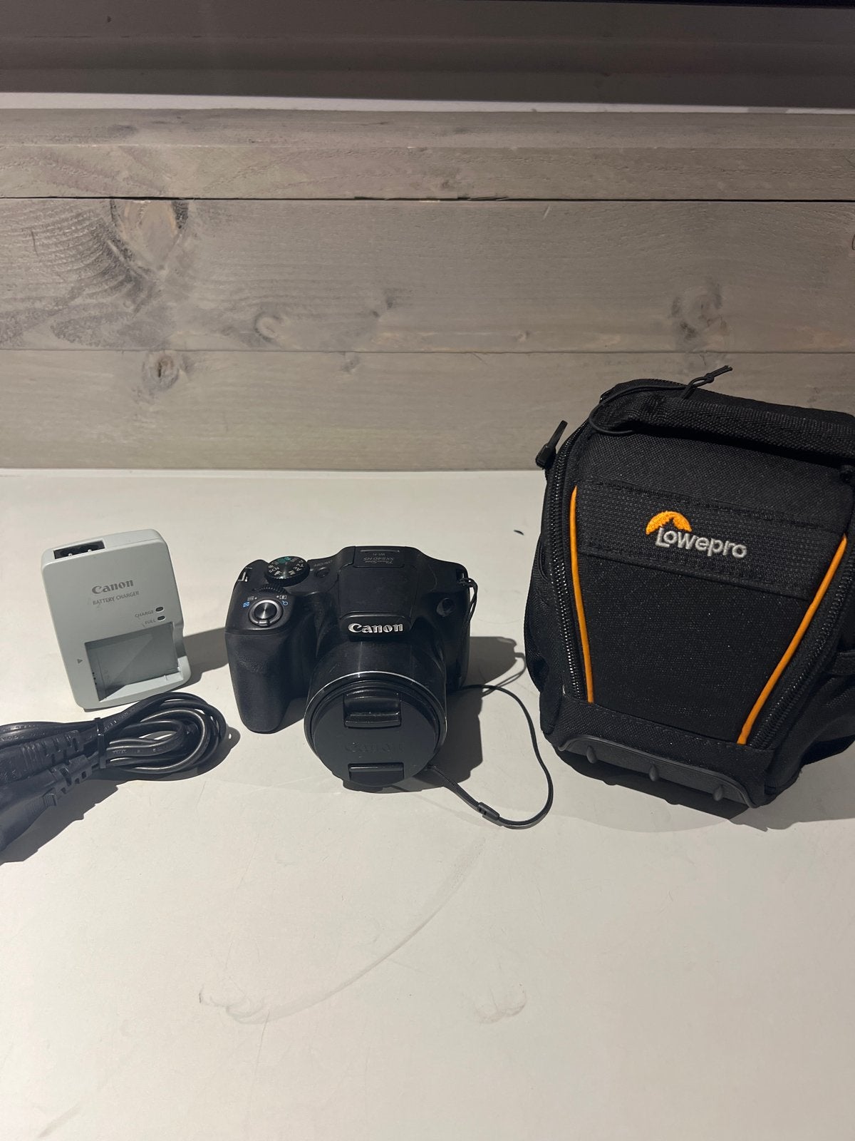 Canon PowerShot SX420 IS Compact Camera met Tas en Lader, N, N, Ophalen of Verzenden, Zo goed als nieuw