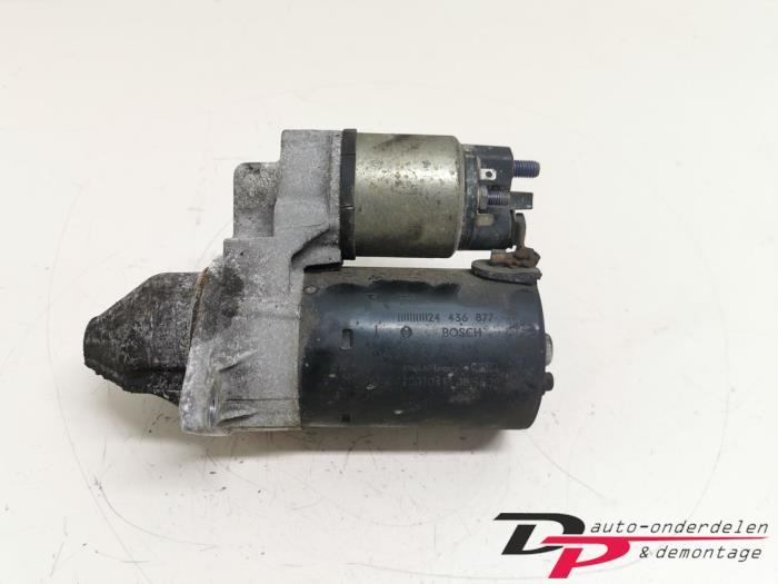 Startmotor van een Opel Meriva