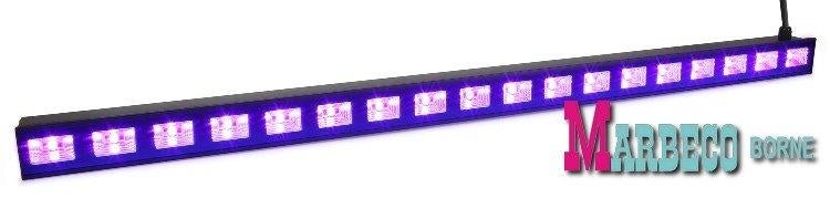 LED UV bar, Licht effect, LED bar 18x3W UV, BUV183, Nieuw, Info@marbeco.nl, BeamZ, Licht
