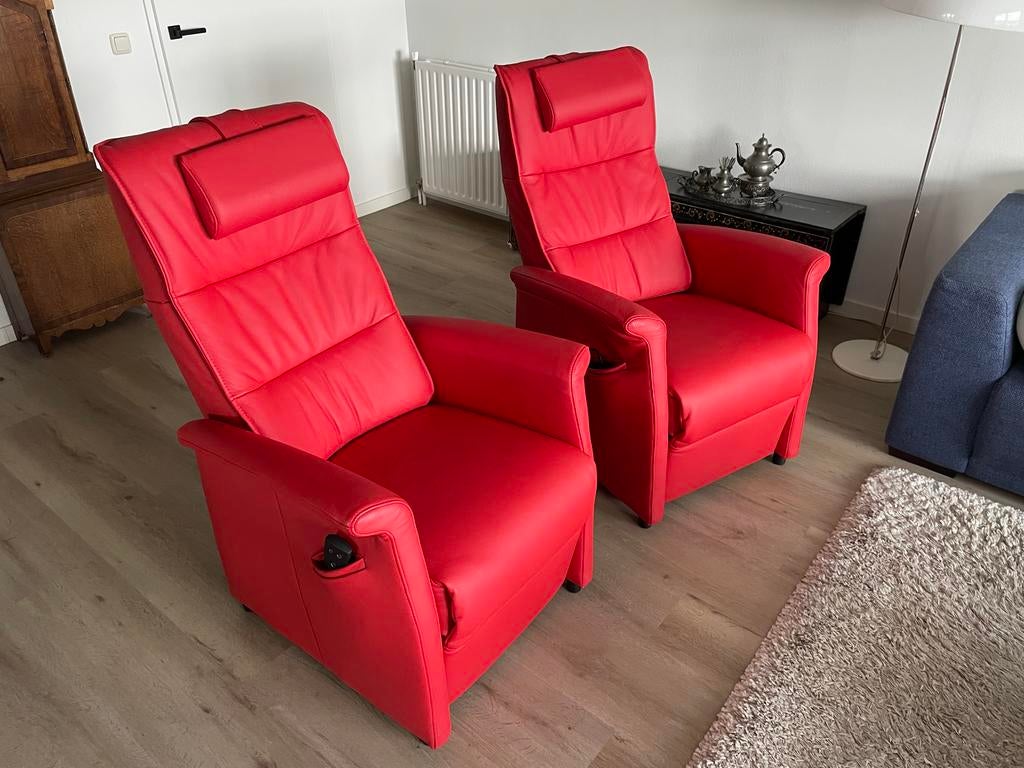 Easysit D150  (2 stuks), Huis en Inrichting, Fauteuils, Zo goed als nieuw, Leer, 75 tot 100 cm, Ophalen